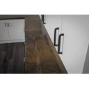 Ver imagem 4 de Kit Porcelanato Liquido Metálico Bronze Marrom / Preto Profundo AG por M² Resinas ag Kit Porcelanato
