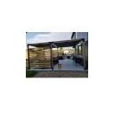 Ver imagem 5 de Pérgola Popsteel Dupla Fixa com Toldo Slim