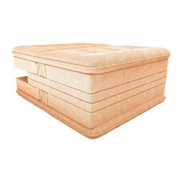 Sofá Cama Pietra Sala Quarto Decorativo Matrix Mostarda - 3