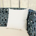 Ver imagem 2 de Capa de Almofada Decorativa Premium Impermeável com Zíper:branco