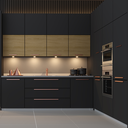 Ver imagem 3 de Puxador Ken Rose Escovado 128mm Zen Design