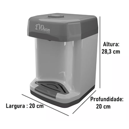 Purificador Evolution Filtro Água Bebedouro Com Refil, Adaptador e Mangueira - 4