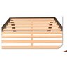 Cama de Casal de Madeira com Palitos Torneados Kasper - Castanho - 4