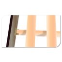 Ver imagem 5 de Cama de Casal de Madeira com Palitos Torneados Kasper - Castanho