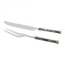 Jogo de Talheres Trinchante Inox com Cabo de Madrepérola 2 Peças Rojemac - 3