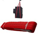 Ver imagem 1 de Cinta Elevaçao Carga Pesada 5 Toneladas 6 Metros Reforçada Guincho Guindaste Reboque Obra Construçao