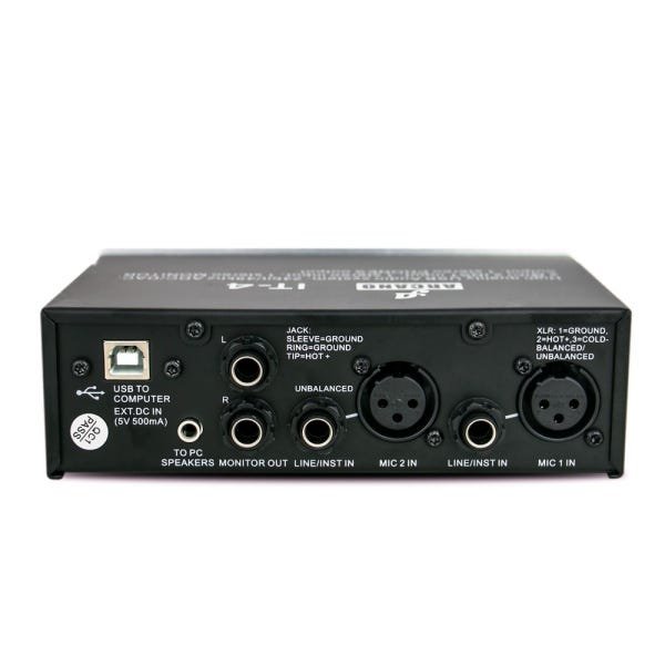 Interface de Áudio Arcano It-4 de Alta Qualidade com Pre-Amp e USB - 2