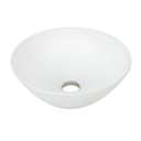 Ver imagem 1 de Cuba de Apoio para Banheiro Redonda 29x10cm Louca Branca