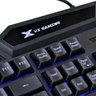 Teclado Hercules Multimidia 3 Cores Otimo para Escritórios e Gamers - 1
