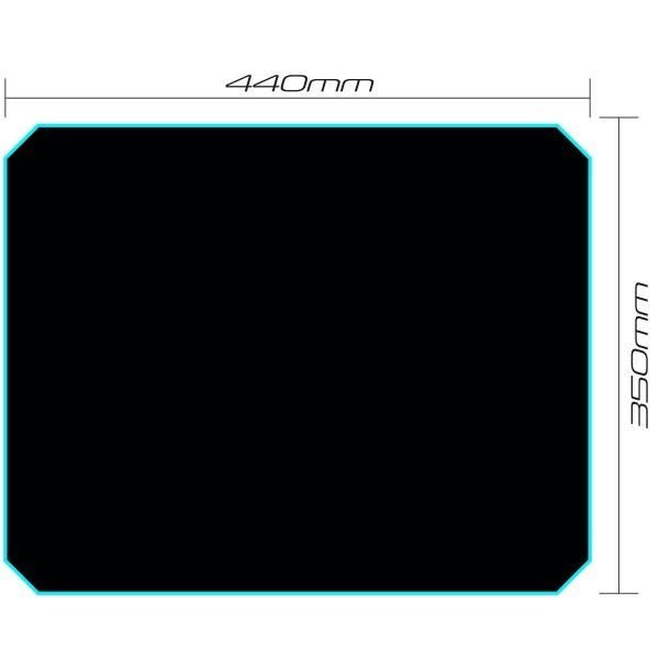 Mouse Pad Gamer (440x350mm) SPEED MPG102 Preto FORTREK - 2