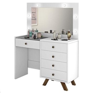 Penteadeira Camarim Luna Branco – Luapa Móveis