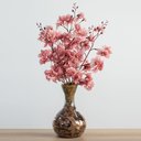 Ver imagem 1 de Arranjo Cerejeira Rosê no Vaso Garrafa Beng Flores
