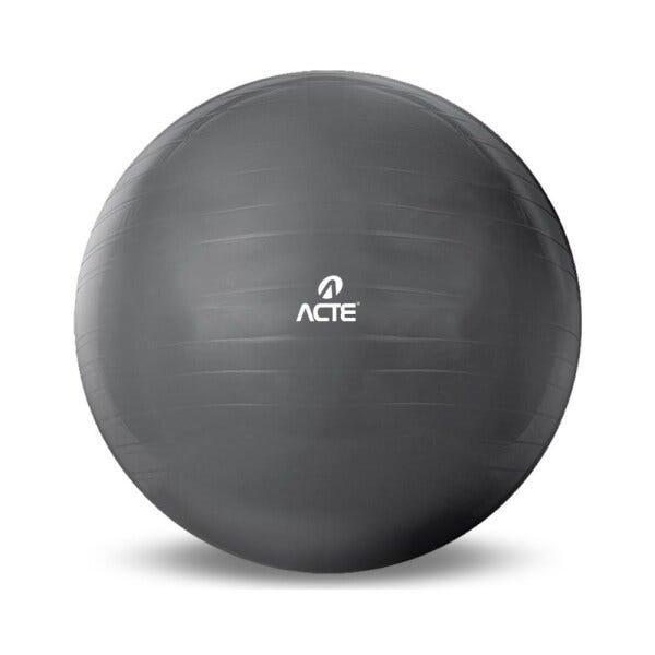 Bola De Ginastica Acte Gym Ball 75cm T9-75 - Cinza