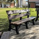 Ver imagem 5 de Banco para Jardim em Madeira Plástica Inbrasil 1,50mt