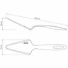 Espátula para Cortar Bolos e Tortas Linha Ability em Nylon Tramontina Preto - 3