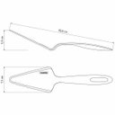 Ver imagem 3 de Espátula para Cortar Bolos e Tortas Linha Ability em Nylon Tramontina Preto
