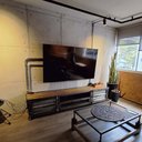 Ver imagem 4 de Rack para Tv Container Ferncliff 2m L - Estilo Industrial em Ferro