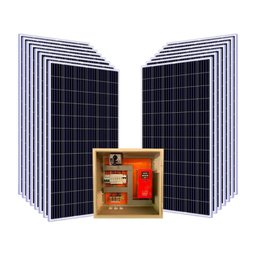 Kit Solar P/ Bomba (ca) de 3 Cv Trifásica 380v – com Inversor Giulli Solar Drive - 1