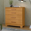 Ver imagem 2 de Cômoda 90cm 4 Gavetas - Ssx Multicoisas