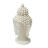 Escultura Cabeça de Buda em Po de Marmore 14,5cm - 2