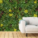 Ver imagem 7 de Kit com 10 Painéis Verdes Artificiais com Proteção Uv Ideal para Jardins Externos e Apartamentos
