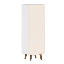 Estante para Livros 1 Porta 2 Gavetas 162cmx55cm Paris Retrô - 7