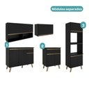 Ver mais imagens de Armário de Cozinha Completa Atlanta Studio Preto Touch