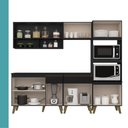 Ver imagem 7 de Armário de Cozinha Completa Atlanta Studio Preto Touch