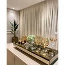 Ver imagem 1 de Bandeja Decorativa Espelho Bronze Inova Decor