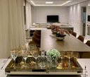 Ver imagem 4 de Bandeja Bronze Espelhada Vidro 50X25