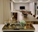 Ver imagem 1 de Bandeja Bronze Espelhada Vidro 50X25