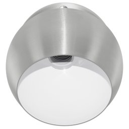 Arandela Retrô Bola Lavabo Banheiro Corredor Sacada Escovado - 2