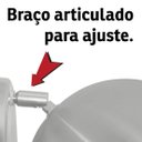 Ver imagem 5 de Arandela Retrô Bola Lavabo Banheiro Corredor Sacada Escovado