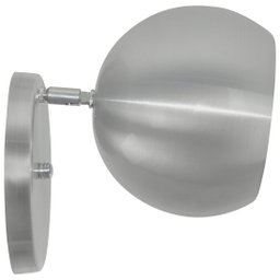 Arandela Retrô Bola Lavabo Banheiro Corredor Sacada Escovado - 3