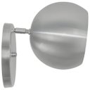 Ver imagem 3 de Arandela Retrô Bola Lavabo Banheiro Corredor Sacada Escovado