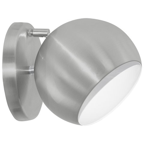 Arandela Retrô Bola Lavabo Banheiro Corredor Sacada Escovado