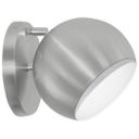 Ver imagem 1 de Arandela Retrô Bola Lavabo Banheiro Corredor Sacada Escovado