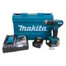 Kit Parafusadeira Furadeira Imp Makita Dhp483Rfe 18V com Mal + Carr + Bat - 1