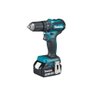 Kit Parafusadeira Furadeira Imp Makita Dhp483Rfe 18V com Mal + Carr + Bat - 4