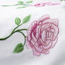 Ver imagem 3 de Jogo Lençol Lavina Queen Bordado 4 Pçs Branco