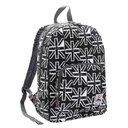 Ver imagem 1 de Mochila de Costas Casual Espaçosa Canvas Teen Bandeira Republic Vix Preto