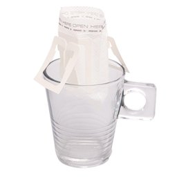 Conjunto de 50 Filtros Descartável Dose Única para Café 7x9cm - 4