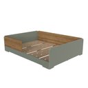 Ver imagem 2 de Cama Infantil Montessoriana Casal Mark em MDF Verde/Verti/Louro Freijó Grann