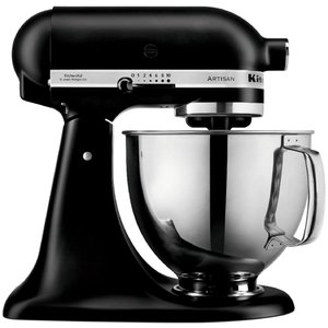 Batedeira Stand Mixer Artisan 110V Black Matte KitchenAid