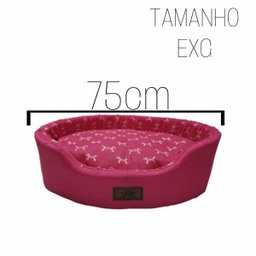 Cama para Pet Europa Paris Tamanho EXG Cor Pink 75 cm - 5