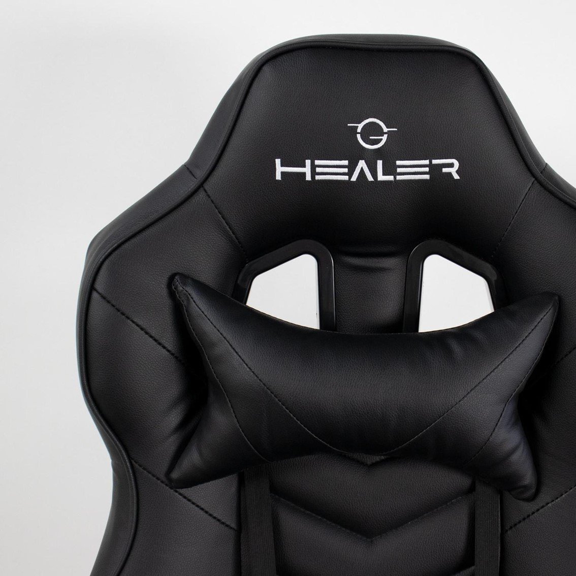Cadeira gamer reclinável com apoio de pés Alien Healer TM Preto - 7