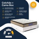 Ver imagem 4 de Cama Box com Colchão Gazin de Molas Ensacadas Pillow Top Air Pro Queen 158cm