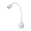 Ver imagem 1 de Arandela de Parede Led Bett Articulado 3000k 3w Bivolt 33cm Policarbonato Branco - Nordecor 2052