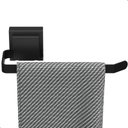 Ver imagem 4 de Porta Toalha de Rosto Suporte com Ventosa Preto Max