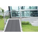 Ver imagem 3 de Piso Emborrachado Relevo Moeda 2mm 1,3x2,2m Passadeira Piso Cor:preto